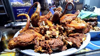 Exotic Ghana STREET FOOD TOUR at Night Exploring Osu Night Market  Accra Ghana [upl. by Assirrak]