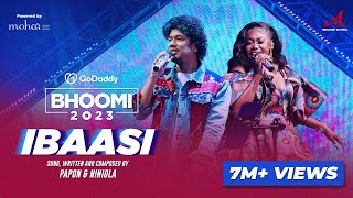 Ibaasi  GoDaddy IN Bhoomi 2023  Papon Niniola  Salim Sulaiman  Afro Assamese Bihu African Deori [upl. by Ycnahc]