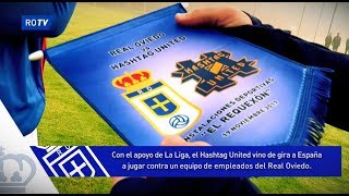 Hashtag United en Oviedo HTULaLigaTour [upl. by Natsrik]