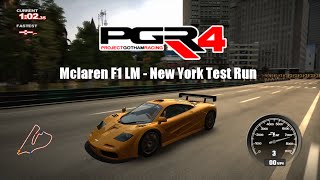 PGR4 1995 Mclaren F1 LM  New York [upl. by Eiclehc]