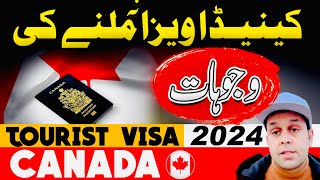 Canada Tourist Visa in 2024  Canada Visitor Visa process  Canada visitor visa vs tourist visa [upl. by Walley468]