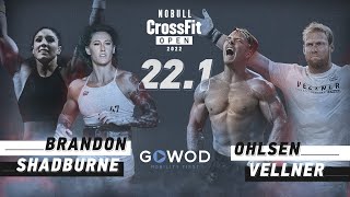 CrossFit Open Workout 221 Live Announcement [upl. by Tammany535]