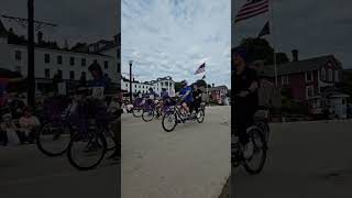 Lilac festival 2024 Mackinac Island Michigan shortsvideo shorts festival parade michigan [upl. by Monahan]