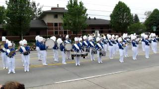 Lamphere High School Marching Band  Memorial Day Parade 5282011  Part 11 [upl. by Greenes]