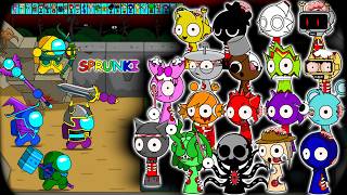 Among Us vs Sprunki Lore Zombie  Incredibox Sprunki Animation [upl. by Mendes]