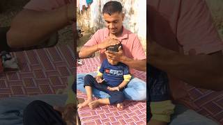 Desi ha ji Desi ha 🥰  cut baby with fun  shorts haryana Desi [upl. by Ebneter]