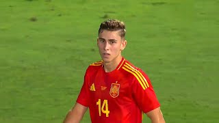 Fermin Lopez DEBUT for Spain vs Andorra [upl. by Jankey]