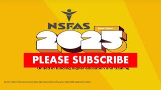 NSFAS 2025 APPLICATION STATUS STEPS MEANING [upl. by Keviv692]