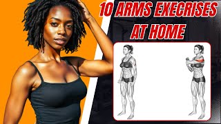 10 Best Arm Exercises At Home For Female [upl. by Alrak]