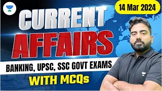 14 March Current Affairs 2024  Current Affairs Today  Current Affairs by Abhijeet Sir [upl. by Uwkuhceki328]