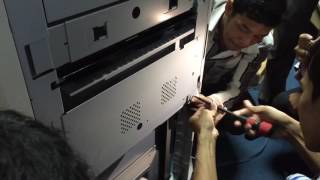 Fuji Xerox DocuCentre V 7080 Install [upl. by Anibor]