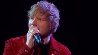 Ed Sheeran  Supermarket Flowers Live from the BRITs 2018 [upl. by Iruam]