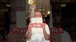 how did I do 🇫🇷 french funny restaurant languagelearning [upl. by Brandice]