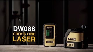 DW088 Cross Line Laser From DEWALT [upl. by Glick]