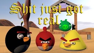 Angry Birds parody  Shit just got real [upl. by Rosmunda681]