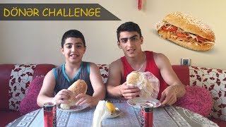 Kim Tez Dönər Yeyər  Dönər Challenge  Uduzan Limon Yeyir [upl. by Halihs]