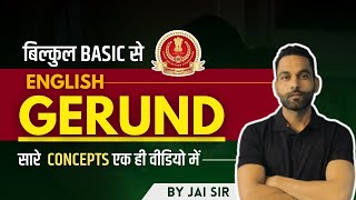 Gerund infinitive and participle  English Grammar  by Jai sir [upl. by Aihsakal]