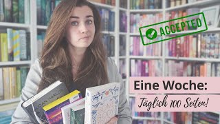 Wieder mehr lesen Jeden Tag 100 Seiten  Schaffe ich das  cozy Vlog [upl. by Ginny]