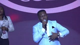 DARE JUSTIFIEDs pure heartfelt WORSHIP ministration at COZA 12DG 2022 [upl. by Ainevul]