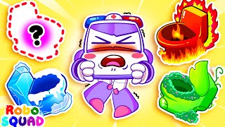 Potty Training Song 🚽😭 Where Is My Potty  Funny Kids Songs  RoboSquad Nursery Rhymes [upl. by Idnahs287]