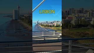 Lisbon View from Vasco da Gama Bridge lisboa shorts lisbon portugal [upl. by Stearne273]