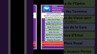 AUJOURDHUI 9 NOVEMBRE 2024 RENDEZVOUS A 14 H LYON PARIS ETC CONTRE LES PEDOTRAFIQUANTS DE LASE [upl. by Notliw]