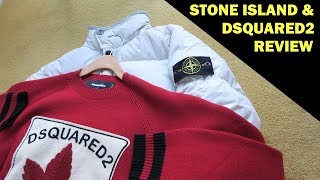 Stone Island Jacket amp Dsquared2 Jumper Review [upl. by Selij]