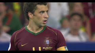 Simao Sabrosa vs England A WC 2006 Quarterfinal [upl. by Enoval406]