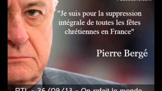 Pierre Bergé sexprime sur les célébrations officielles [upl. by Eissim]