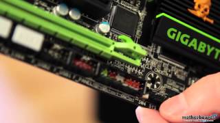 Gigabyte G1Sniper 3 Z77 Motherboard Review Unboxing amp Benchmarks [upl. by Cand]