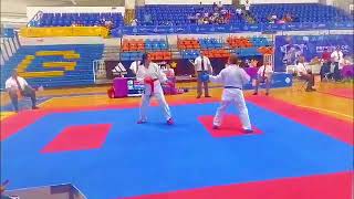 KARATE  KUMITE U21 CINTA NEGRA  SEGUNDO RANKING ESTATAL 2024🇲🇽🏆WKF AKEJ [upl. by Elleunamme]