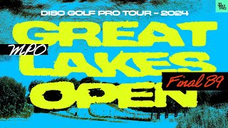 2024 Discraft Great Lakes Open  MPO FINALB9  Buhr Wysocki Heimburg Robinson  Jomez Disc Golf [upl. by Teplica]