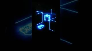 VECTREX TRON TANK VS RECOGNIZER USING ANIMACTION CARTRIDGE TANQUE [upl. by Dnalor651]