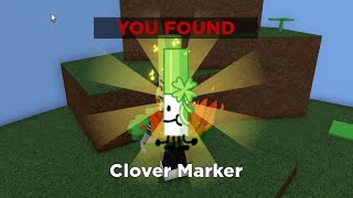 How to get CLOVER Marker in FIND THE MARKERS Roblox  Updated 2024 [upl. by Nahsez445]