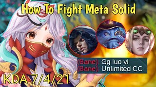 This Is How Against Hero Healers Luo Yi Top 1 Global  Mobile Legends [upl. by Enelec9]