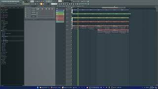 Making a beat everyday on FL Studio Day 1 [upl. by Nashom]