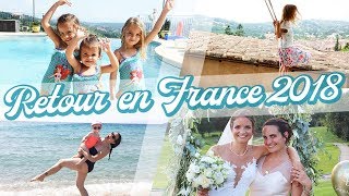 🎵💬 NOTRE MOIS EN FRANCE ÉTÉ 2018 👰 [upl. by Inaffyt]