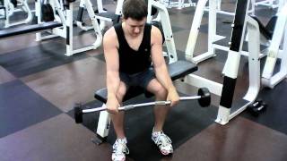 Reverse Wrist Curls With Barbell [upl. by Aikemit]