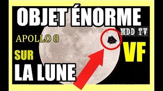 UFO  OVNI OBJET ÉNORME PHOTOGRAPHIÉ SUR LA LUNE PAR APOLLO 8 · MDDTV [upl. by Kcirej740]