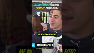 😆 Franco Colapinto DIVIRTIENDOSE con reporteros de F1 Imperdible francocolapintoenf1 williams [upl. by Verena]