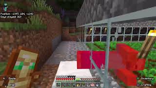 Making a Automatic Carrot Farm  Minecraft survival 2 [upl. by Mishaan906]