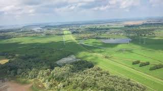 Hubschrauber Rundflug Feriendorf Altes Land [upl. by Sawyere]