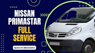 Nissan Primastar Trafic Vivaro  full service [upl. by Lore]