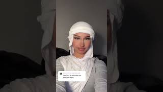 KEFFIYEH TUTORIAL✨🧕🏼🤍shortstrendingtrendingshortstiktokaestheticarabytytshorthijabviral [upl. by Wernick]