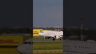 Arrival of the plane MM62243 Airbus A319115CJ  Italy  Government  shorts [upl. by Amiaj263]