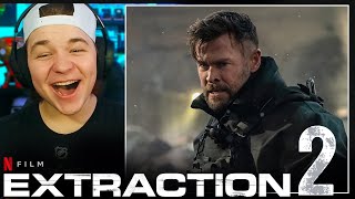 Extraction 2 TEASER TRAILER REACTION  Chris Hemsworth  Russo Brothers  Netflix [upl. by Ruberta]