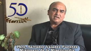 Invitación del Pbro Salvador Valadez Fuentes al día del seminario [upl. by Anertac]