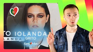 FESTIVAL DA CANÇÃO 2024 I reacted to quotGritoquot by Iolanda  Portugal for Eurovision 2024 [upl. by Keyser]