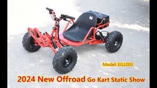 2024 Factory NEW Offroad Go Kart Static Show EG1003 [upl. by Trent]