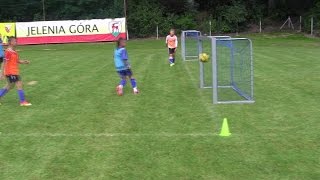 Trzeci dzieńobóz piłkarskiKs Talent Bolesławiec 7 sierpień  TRENING ORLIK cz2 [upl. by Cash935]